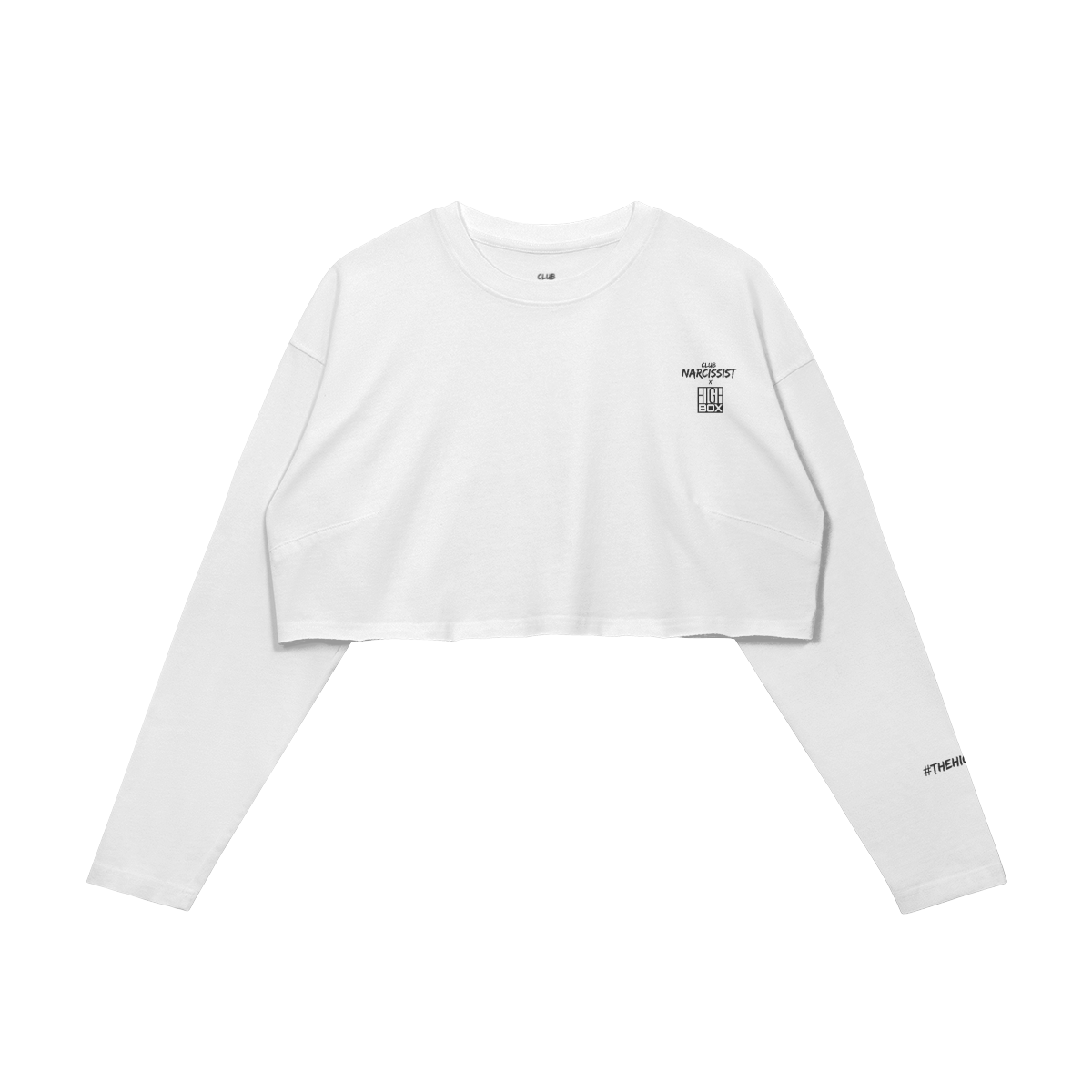 Narcissist x High Box Basic Crop Top