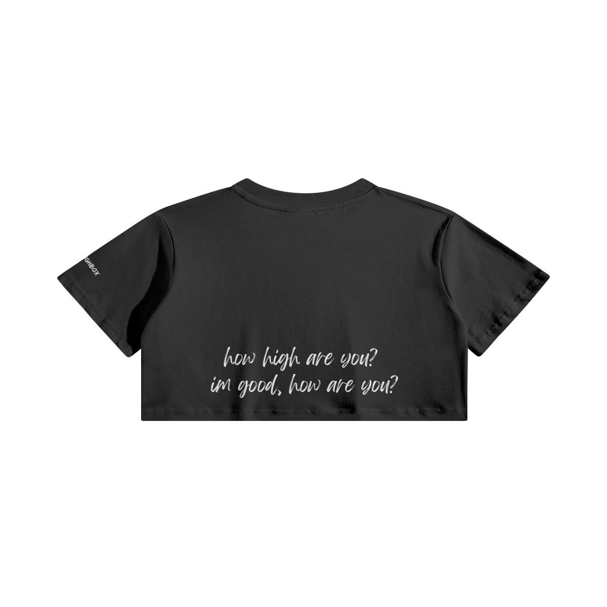 Narcissist x High Box Mood Crop Top